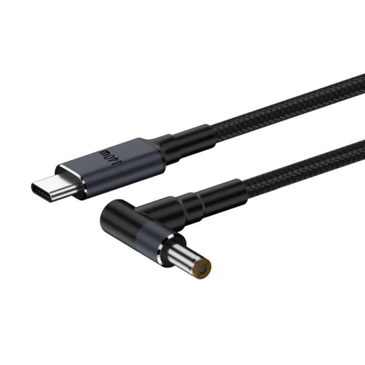eForChina eForChina DC5.5x2.5mm 140W Type-C to DC gender changer 1.8m — product photo