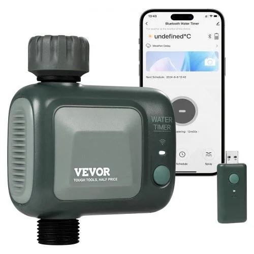VEVOR VEVOR HCT-622 WiFi Sprinkler Timer Brass Inlet — product photo
