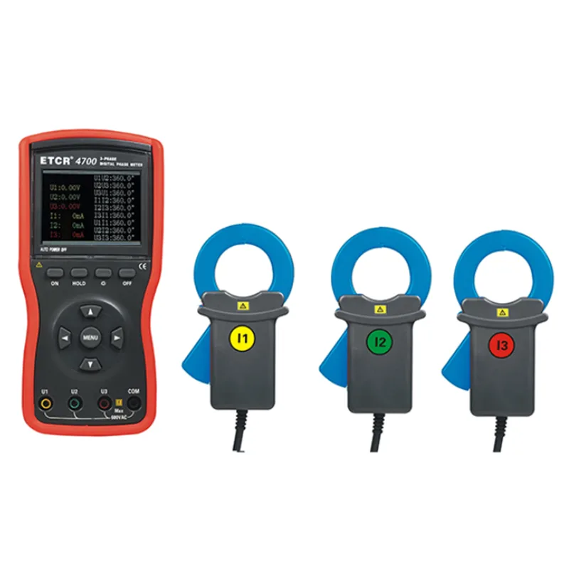 ETCR ETCR 4700 Three Phase Digital Phase Volt-Ampere Meter electrician tool — product photo
