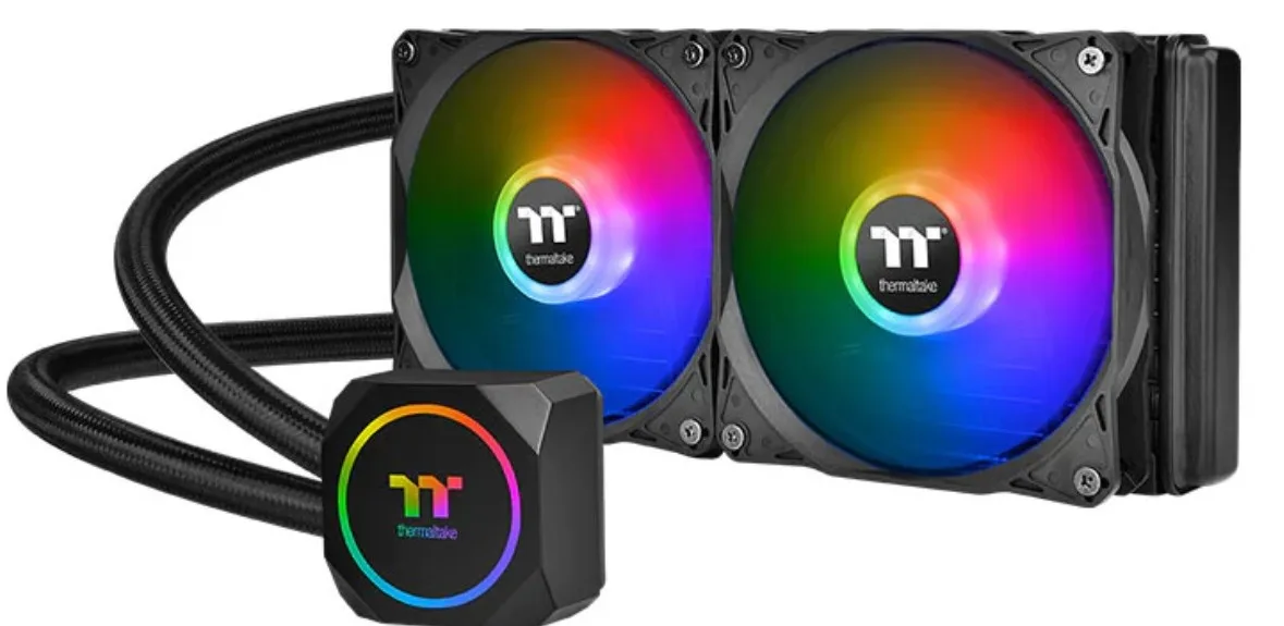 Thermaltake Thermaltake CL-W352-PL12SW-B 240 mm liquid cooler — product photo