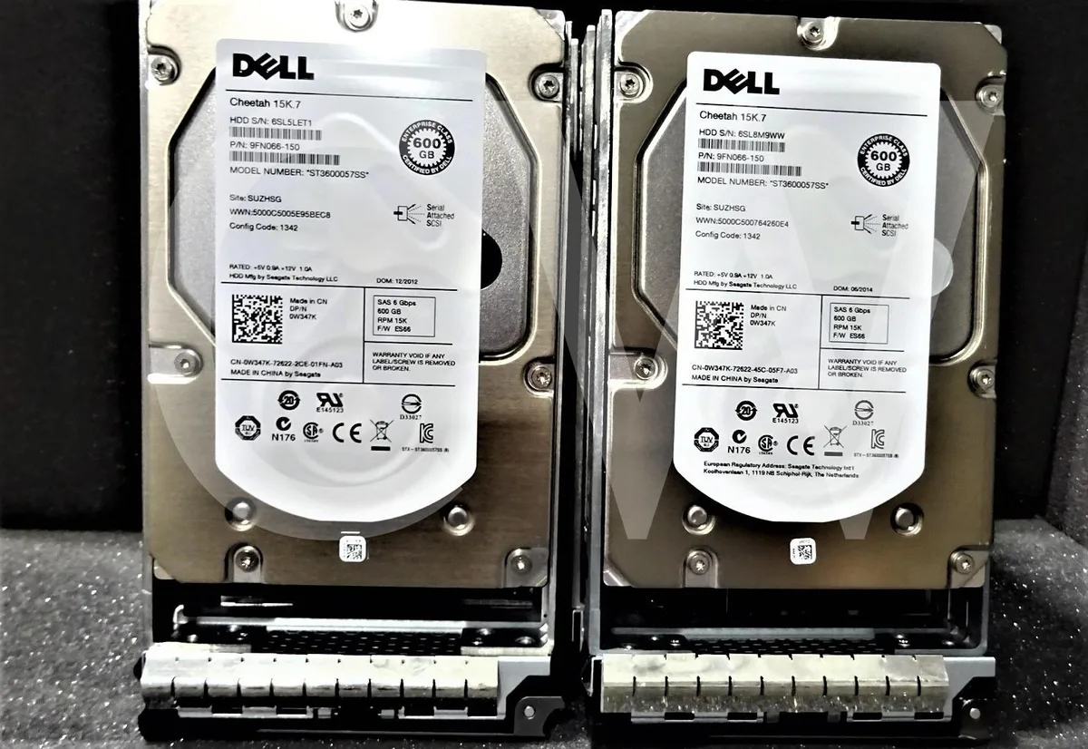 DELL DELL ST3600057SS 600GB 15000RPM 3.5" SAS internal hard drive — product photo