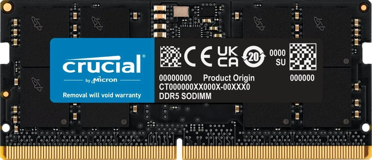 Crucial Crucial CT16G48C40S5 16GB DDR5 4800 CL40 SO-DIMM accessory — product photo
