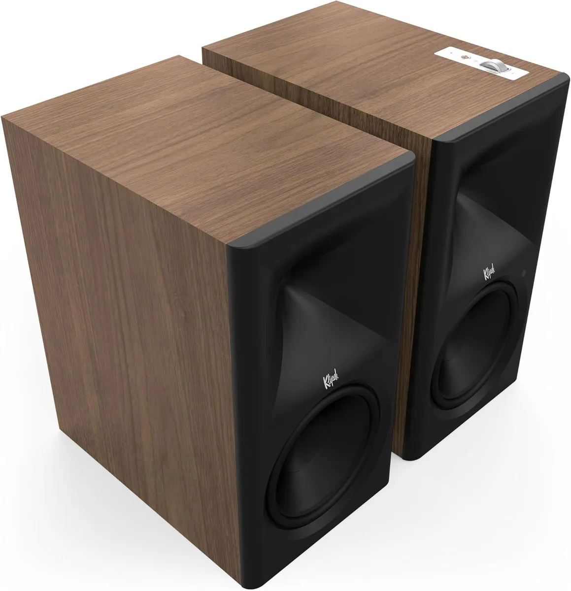 Klipsch Klipsch The Nines II Walnut 8" Dolby Atmos Powered Speaker Pair — product photo