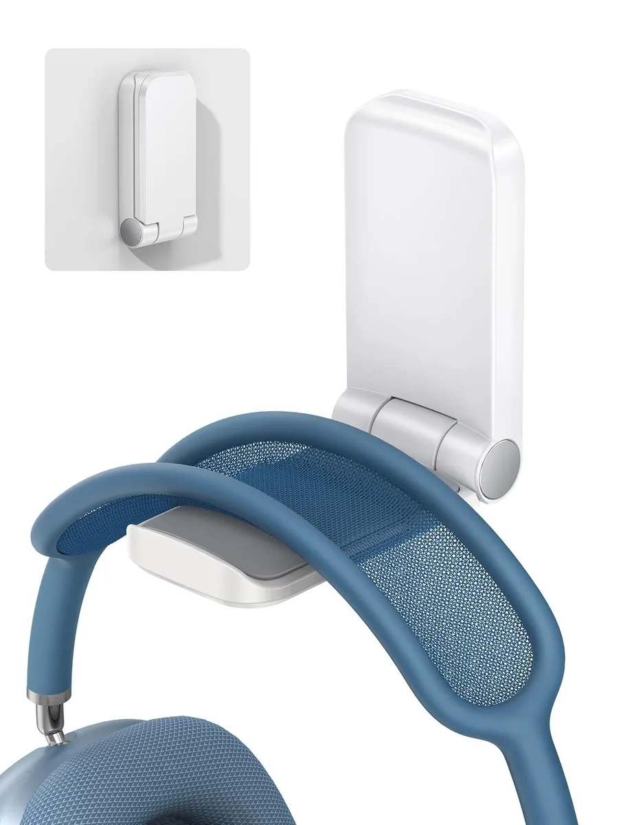 Corn Electronics Corn Electronics Magnetic Headphone Stand White — product photo