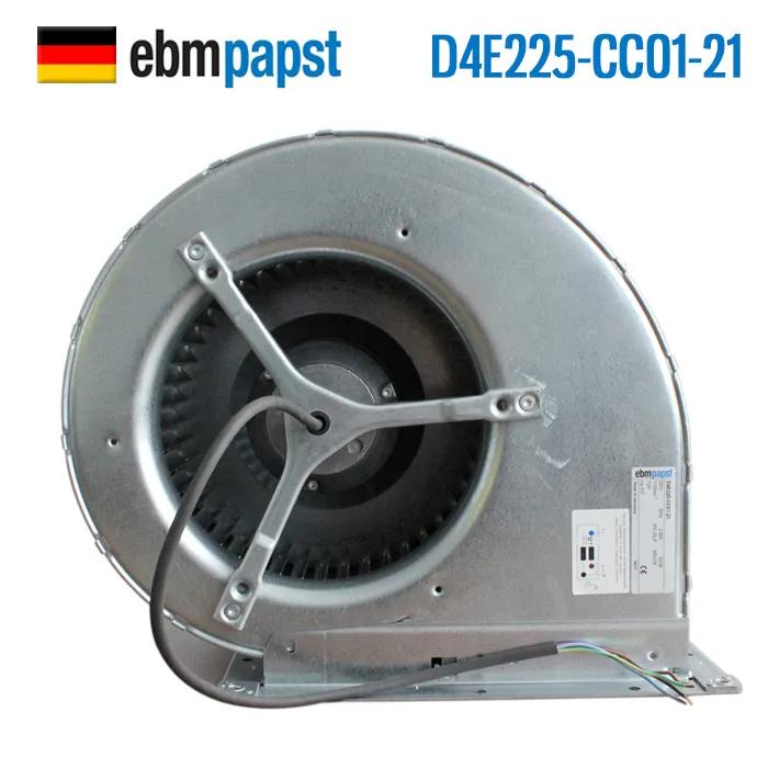 Fans Fans D4E225-CC01-21 double inlet centrifugal blower 220V — product photo