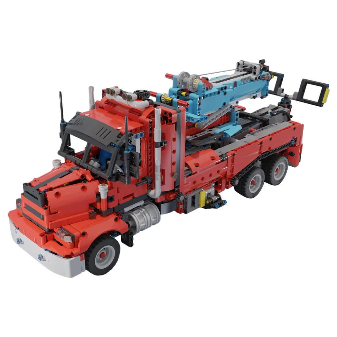 ZITIANYOUBUILD ZITIANYOUBUILD MOC-82276 Trailer Vehicle Model 2087PCS Educational Building Set — product photo