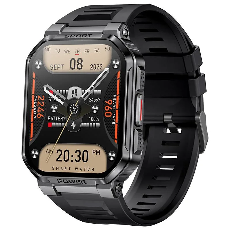 allentian allentian Mk67 Smart Watch Dark Brown 15-21 Days Battery — product photo