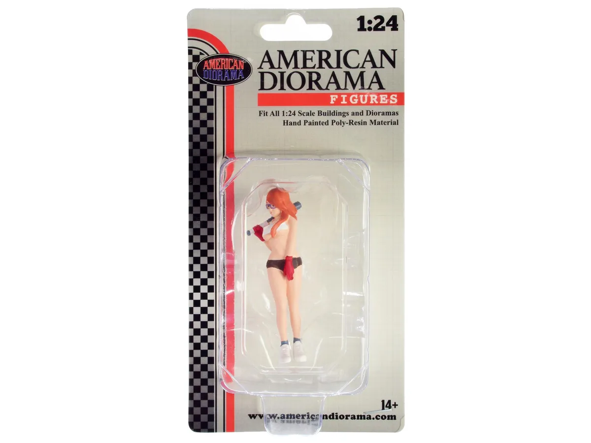 American Diorama American Diorama "Cosplay Girls" Figure 6 1/24 Scale 2.75 Inch Hobby Collectible — product photo