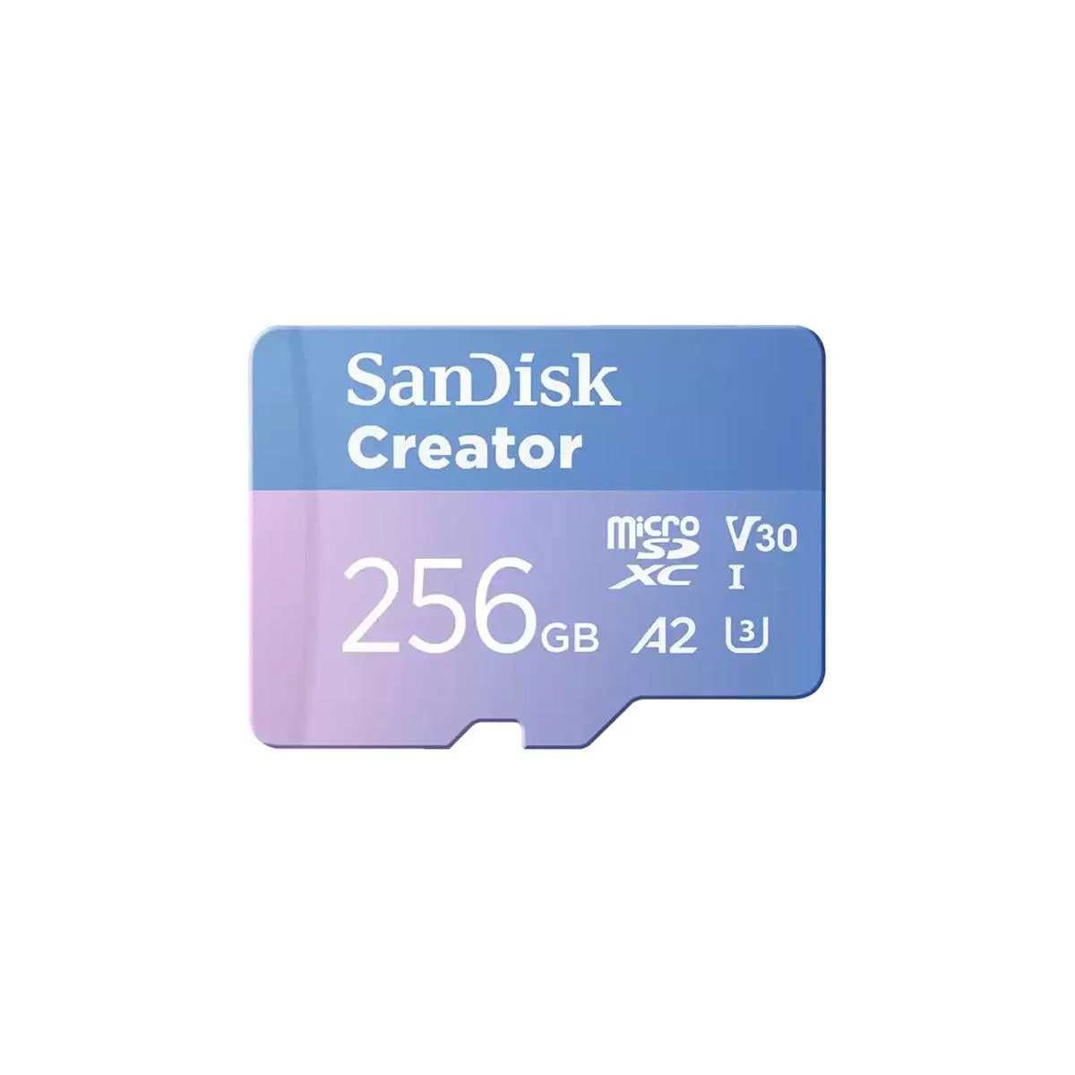 SanDisk SanDisk Creator Series 256GB microSDXC UHS-I Card with SD Adapter — product photo