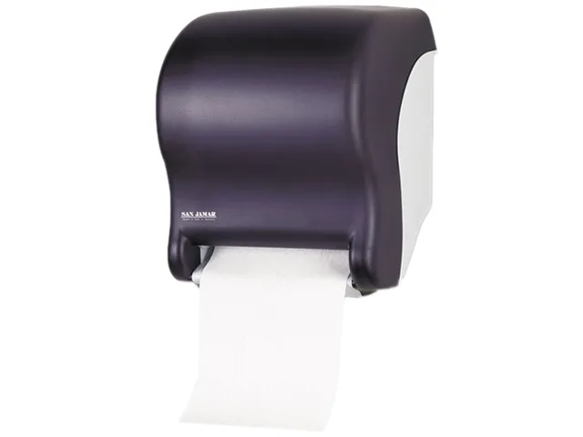 San Jamar San Jamar T8000TBK Touchless Towel Dispenser cleaning — product photo