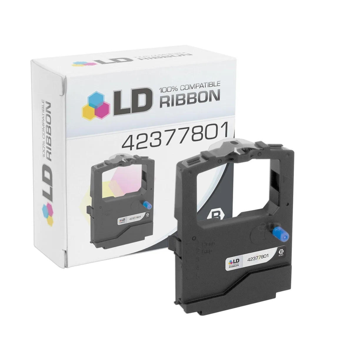 LD Products LD Products Printer Ribbon for Okidata 42377801 Black — product photo