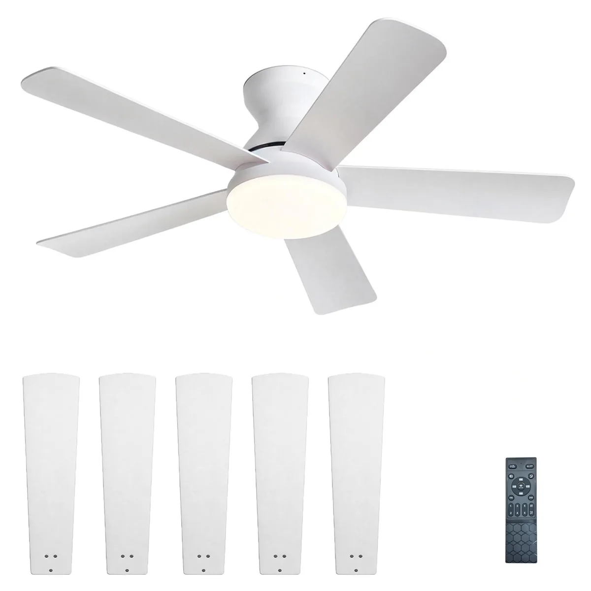  CFP42INWH 42 inch Ceiling Fan White 24 watts — product photo