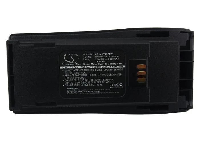Cameron &amp; Co Cameron &amp; Co standard battery 7.50V 2500mAh 18.75Wh for Motorola CP150 CP200 CP250 PR400 — product photo