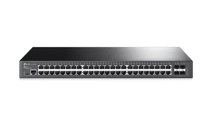 TP-Link TP-Link TL-SG3452 48-port Gigabit switch module with 4 SFP slots — product photo