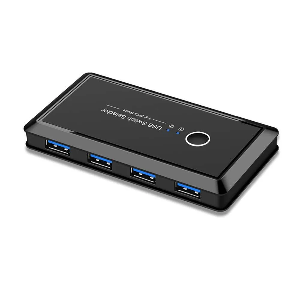 WRIARICH WRIARICH USB 3.0 4-Port KVM Switch 2-to-4 — product photo