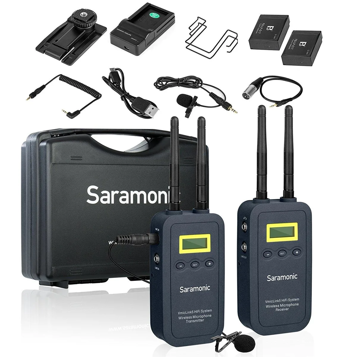 Saramonic Saramonic VmicLink5 Hi-Fi 5.8GHz Wireless Lavalier System — product photo