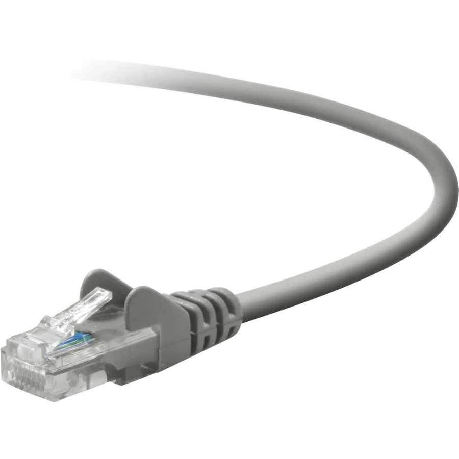 Belkin Belkin A3L791b25-S Cat5E network ethernet cable 25 ft gray — product photo