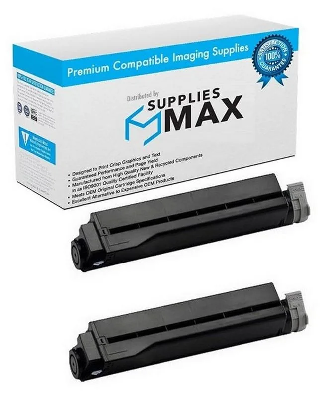 SuppliesMax SuppliesMax Compatible Toner Cartridge 2/PK 2000 Pages TYPE 5 for Okidata OKIPAGE 10e/10i/12i/14e — product photo