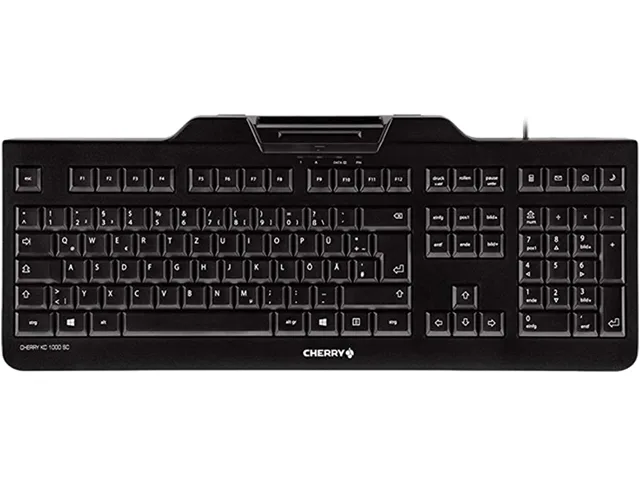 Cherry Cherry KC 1000 SC JK-A0104EU-2 Black Wired Keyboard 104 Keys — product photo