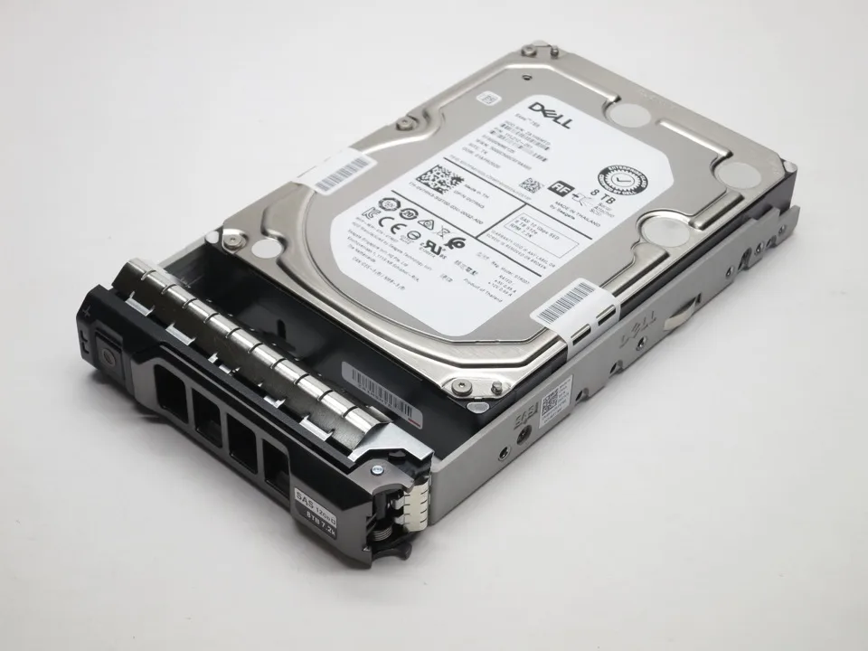 DELL DELL PDFHC 8TB 3.5" SAS 12Gb/s 7200 RPM internal hard drive — product photo