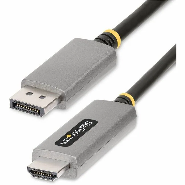 STARTECH STARTECH 133DISPLAYPORTHDMI21 2m DisplayPort to HDMI 2.1 cable 8K 60Hz 4K 144Hz — product photo