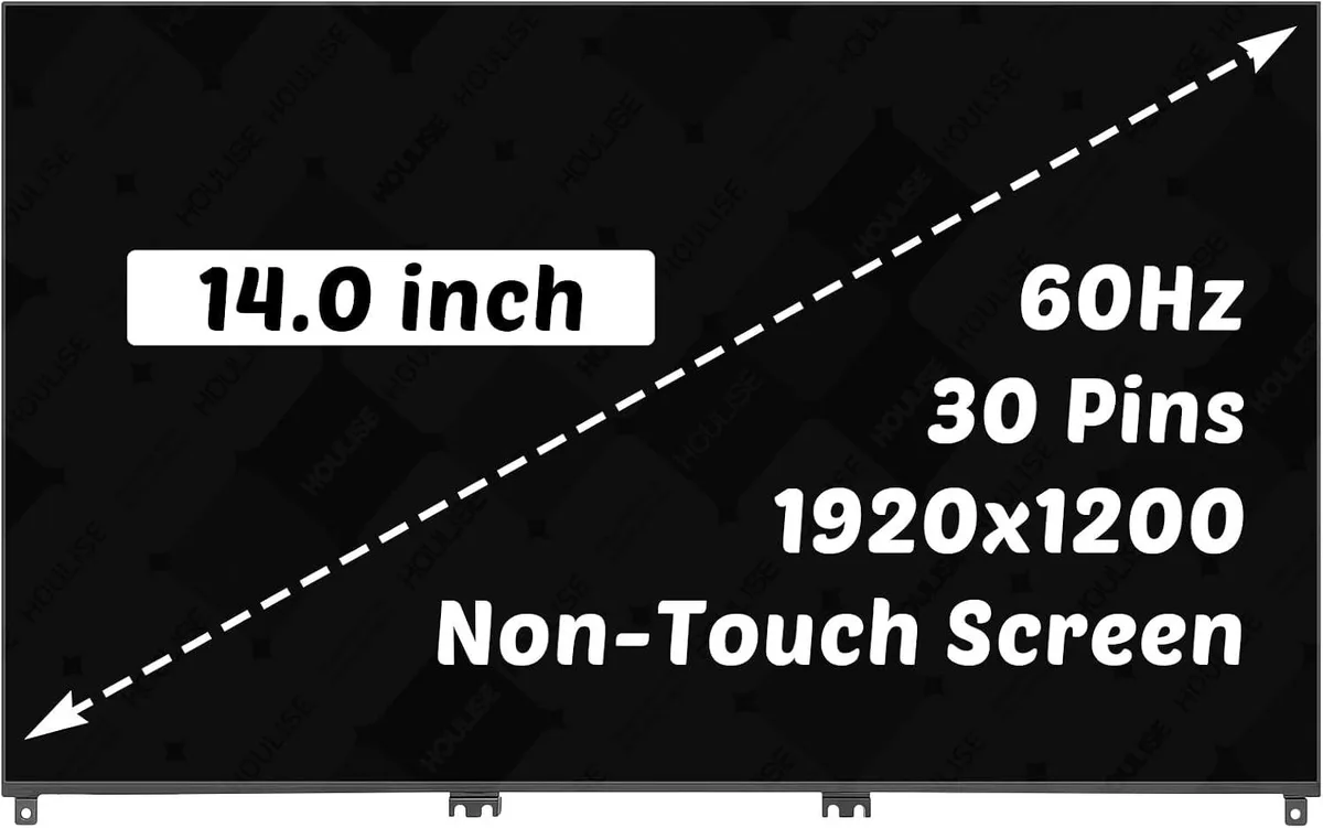 NUOLAISUN NUOLAISUN 14.0 inch 1920x1200 60Hz 30 Pin LCD Screen for Dell Pro 14 Plus PB14250 PB14255 — product photo