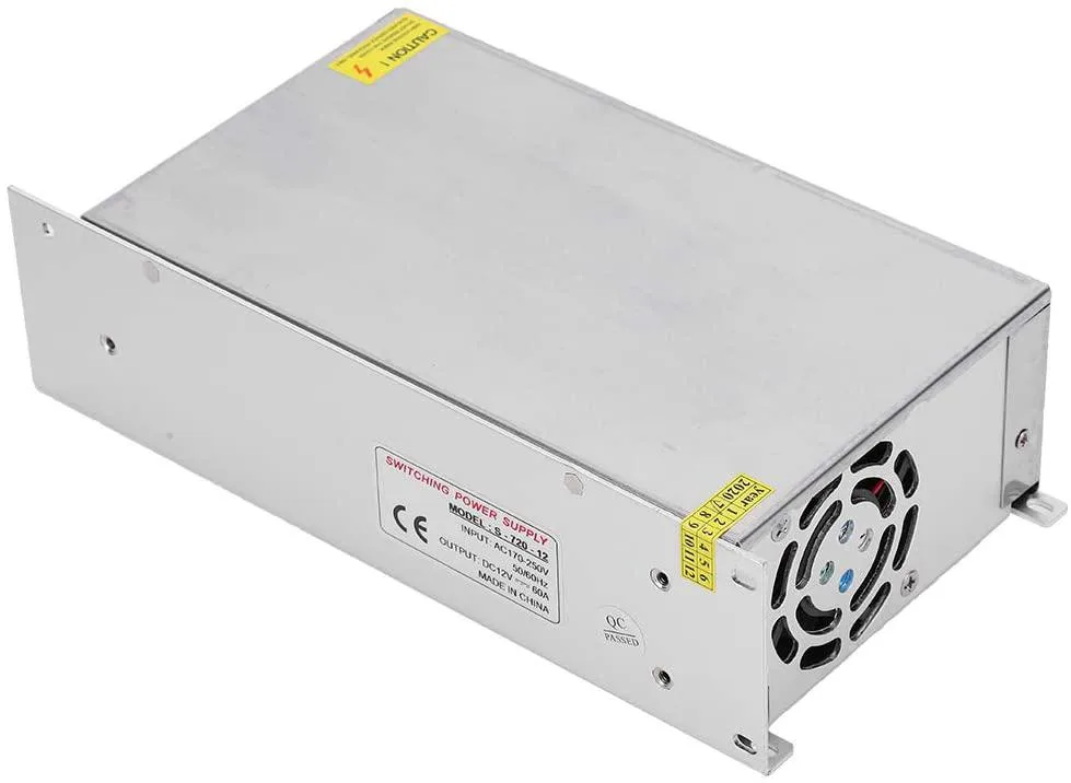 myVolts myVolts Switch Power Supply S-720-12 12V 60A 720W pink — product photo