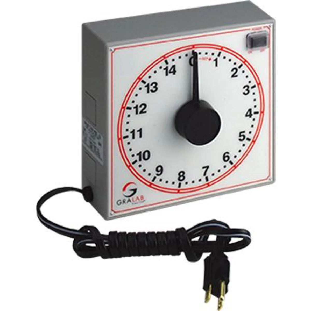 Large-dial electromechanical timer, model 255