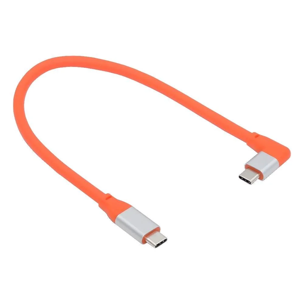 LORDWORLD LORDWORLD USB4 20Gbps 100W 90° Male-Male Cable 50cm — product photo