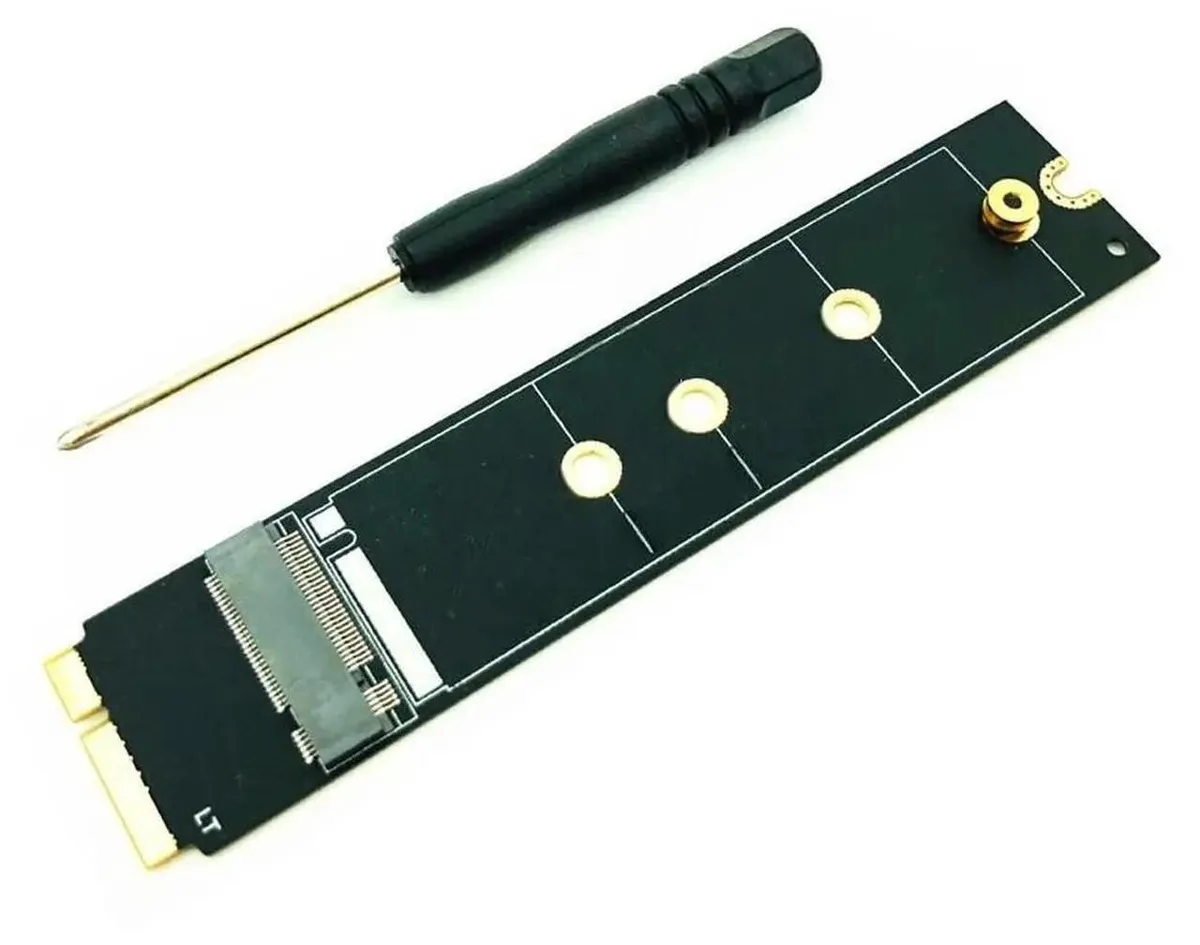 Vszerda Vszerda 2012 MacBook SSD Adapter M.2 NGFF SATA 128 256 512 A1465 A1466 MD223 MD224 MD231 MD232 — product photo
