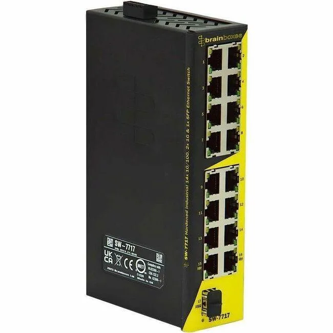 Lenovo Lenovo SW-7717 Hardened Industrial 14x 10/100 2x 1G 1x SFP network switch — product photo