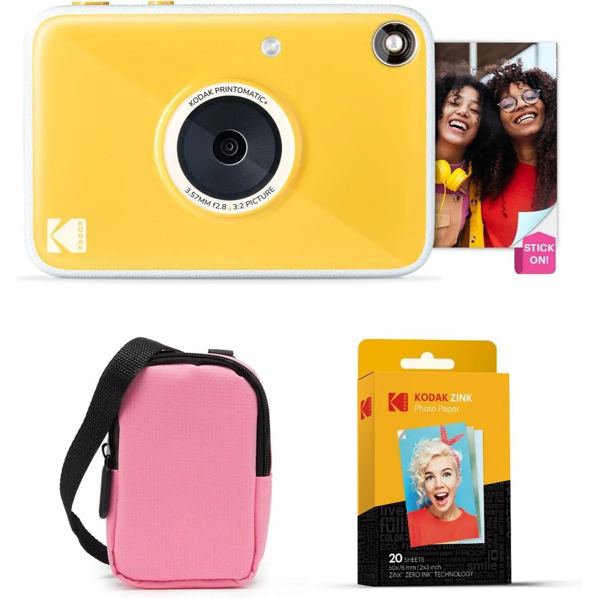 Kodak Kodak Printomatic+ AMZRODPPPK1BL 10MP instant film camera Blue 20 prints — product photo