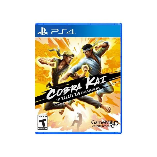 Game Mill Entertainment Game Mill Entertainment PS4 GME 00825 Cobra Kai: The Karate Kid Saga Continues ps4 video game — product photo
