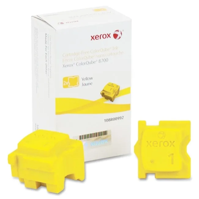 XEROX Xerox 108R00992 2pk Yellow Solid Ink Sticks for ColorQube 8700 — product photo