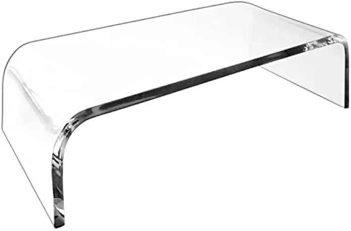 TAURKENAM TAURKENAM Premium Acrylic Clear Monitor Stand — product photo