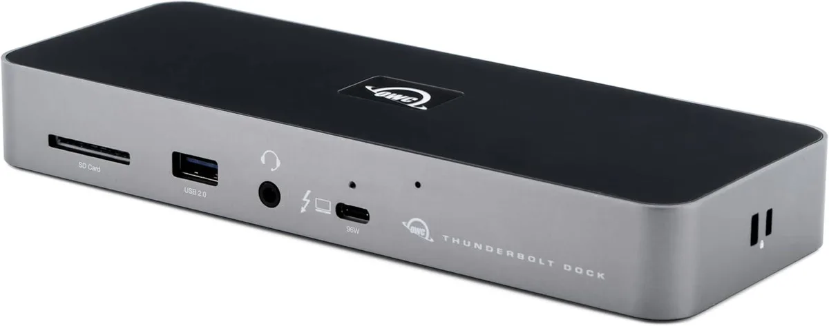 OWC OWC 11-Port Thunderbolt Dock 96W 4×TB4 4×USB-A GbE SD UHS-II 3.5mm — product photo