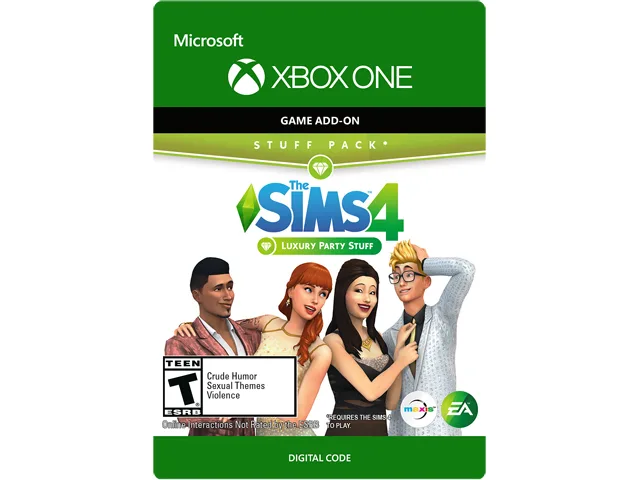 Electronic Arts Electronic Arts 7D4-00229 The Sims 4 Luxury Party Stuff downloadable game — product photo