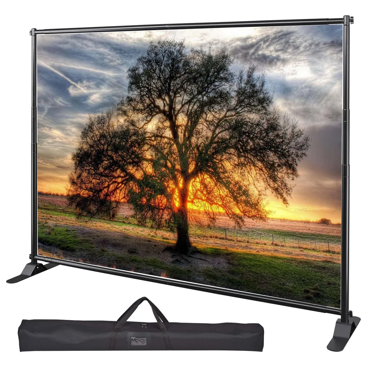 Yescom USA, Inc. Yescom USA, Inc. 35BST001-8x10-06 Telescopic Banner Stand 10x8 ft Adjustable Supply — product photo