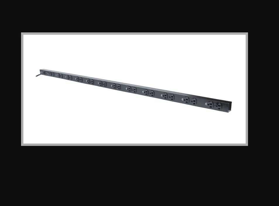 MINUTEMAN MINUTEMAN OEPD2415V62-HW 24-Outlet PDU Hardwired 0U Vertical — product photo