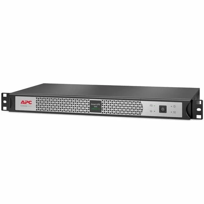 APC APC SCL500RM1UCUS 500VA 400W Lithium Ion UPS 120V 1U 4x NEMA 5-15R — product photo