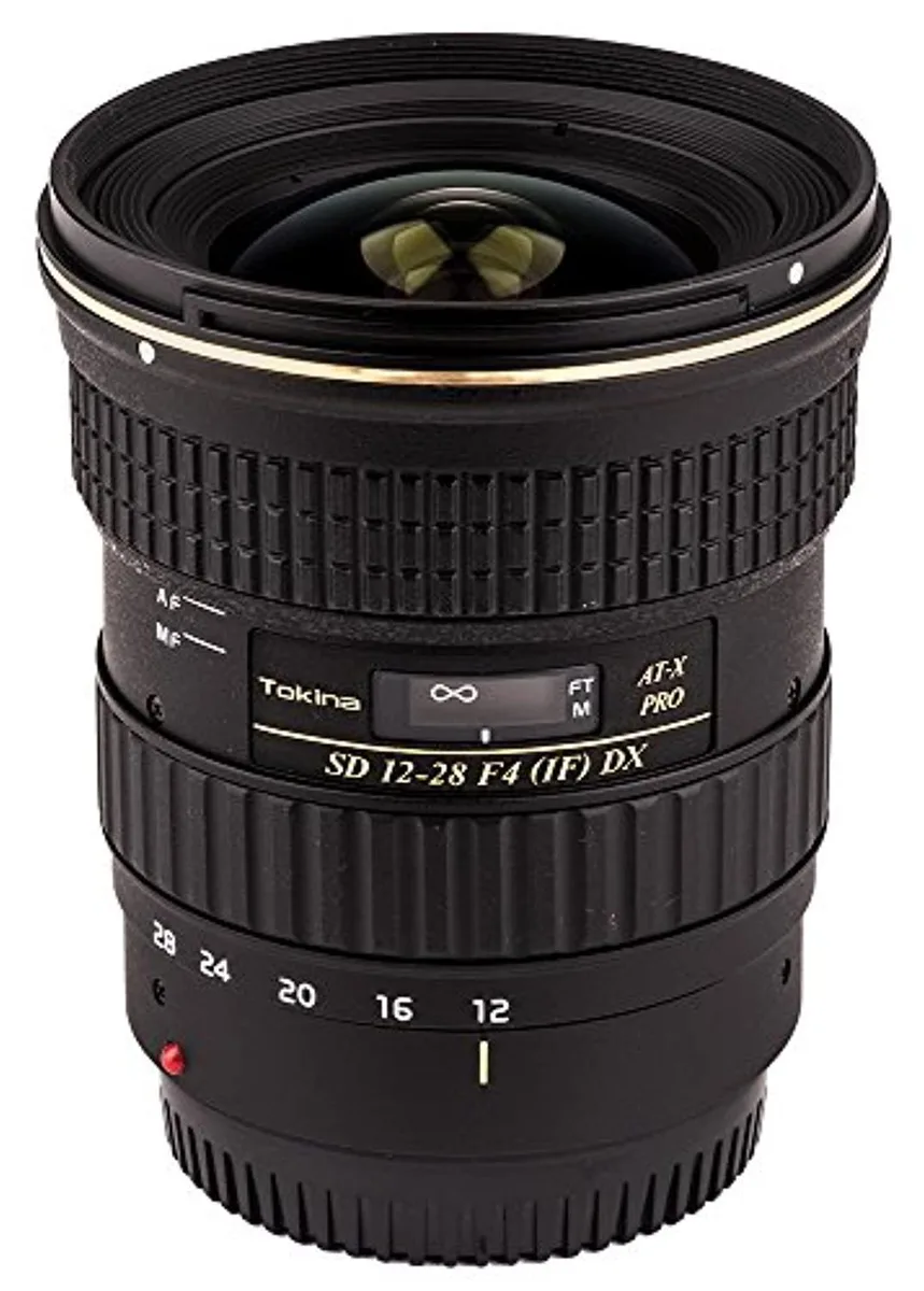 Tokina Tokina 12-28mm f/4 AT-X Pro APS-C Canon lens — product photo