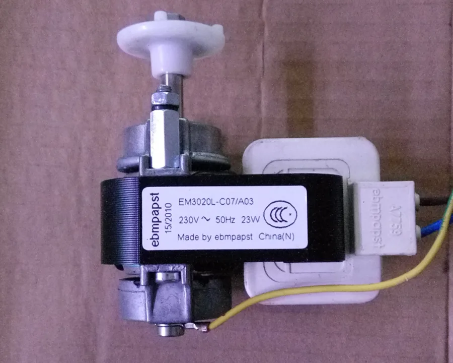 Zyvpee Zyvpee EM3020L-07/A03 refrigerator motor 23W shaded pole 3 wires 2-tone — product photo