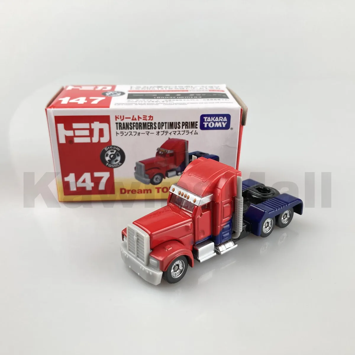 Tomica Tomica 147 Transformers Optimus Prime Diecast Truck Red — product photo