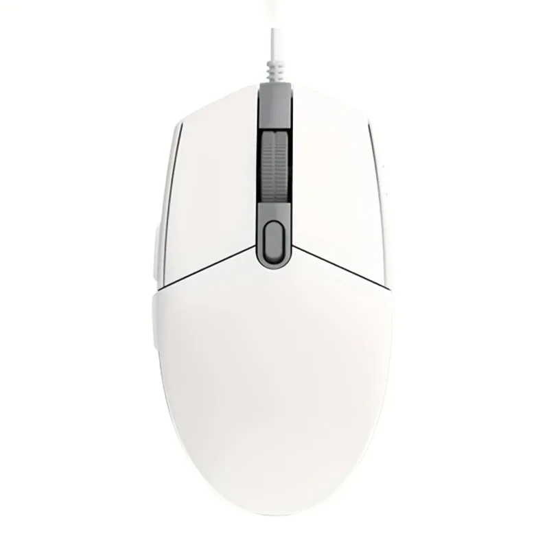 weastlinks weastlinks Wired Gaming Mouse Optical USB 8000 dpi 6 Button White — product photo
