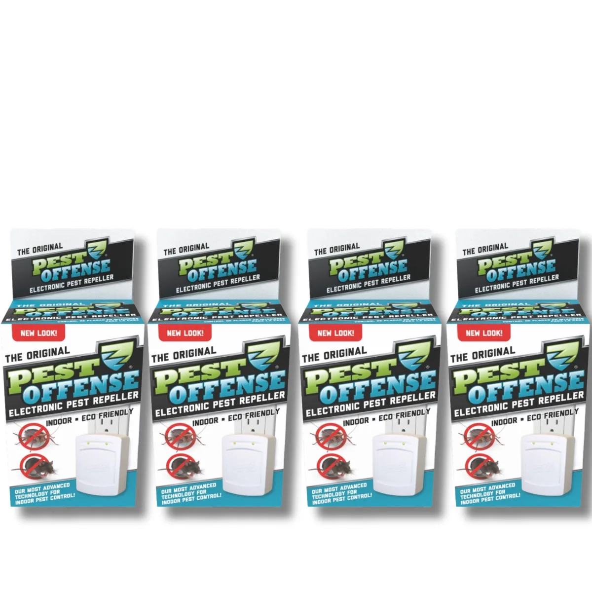 Pest Offense Pest Offense POB01-4 Electronic Pest Repeller 4 Pack — product photo