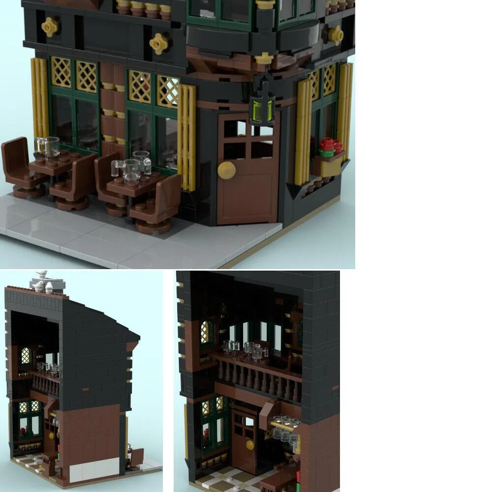 ZITIANYOUBUILD ZITIANYOUBUILD MOC-150377 Classically Styled Town Pub 945 Parts — product photo