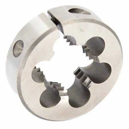 Drill America Drill America DWTSR112-71648 7/16"-48x1-1/2" OD HSS Round Adjustable Die — product photo