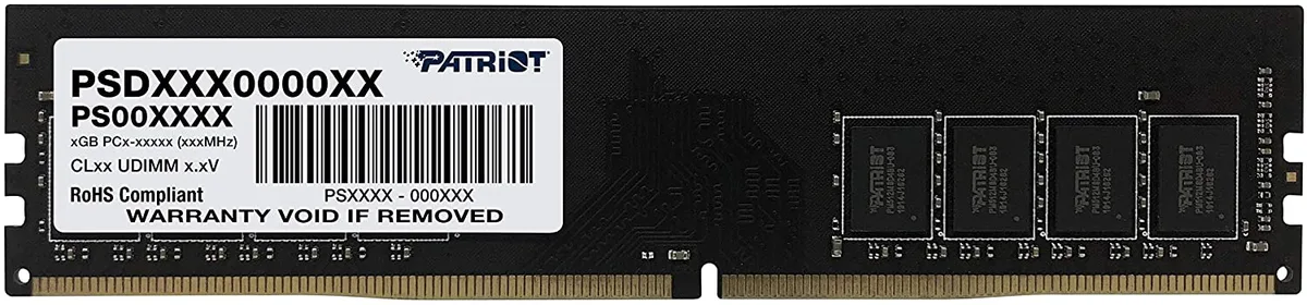 Patriot Memory Patriot Memory PSD416G24002 16GB DDR4 2400MHz desktop RAM — product photo