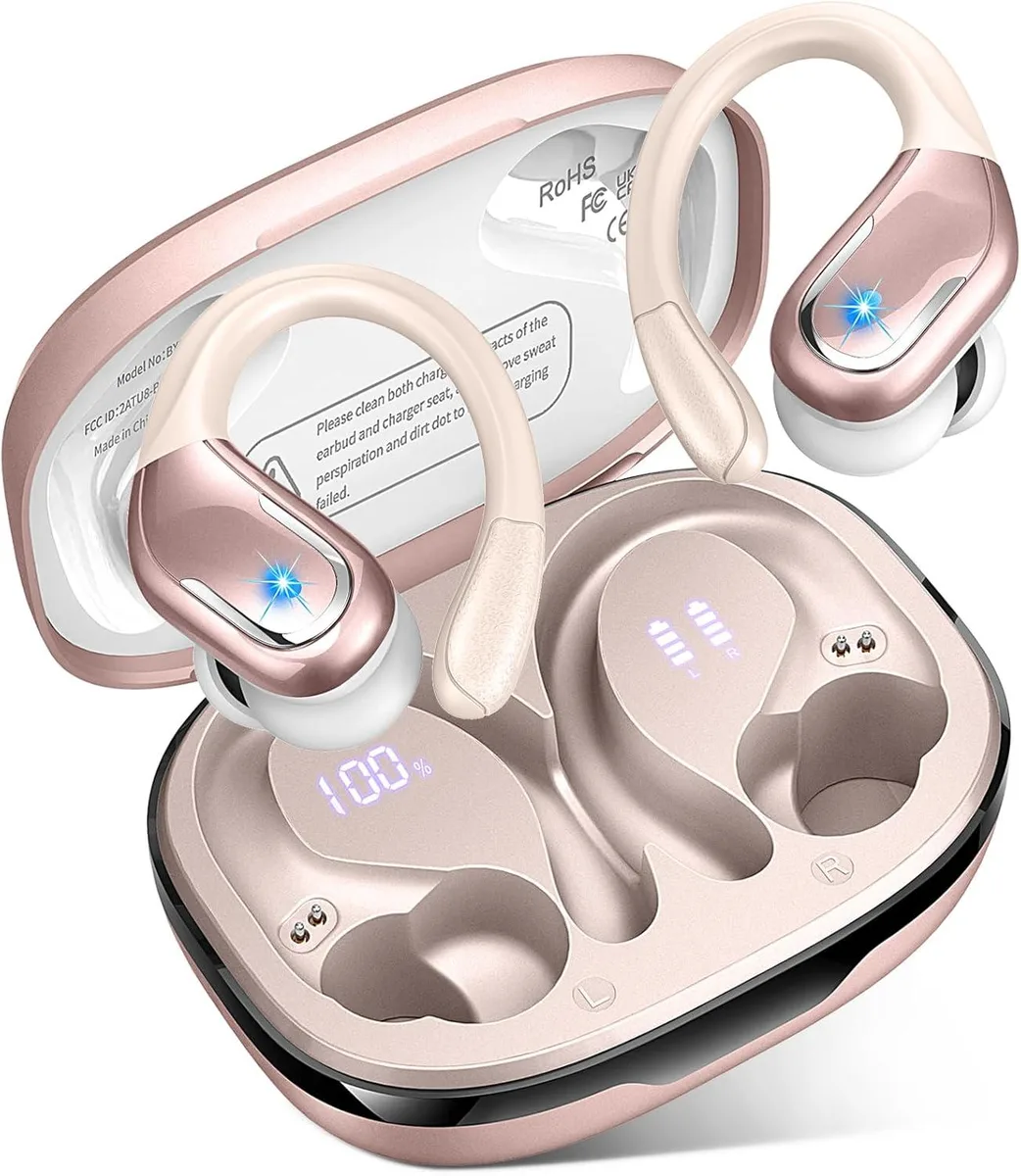 MAONO MAONO Wireless Earbuds 75H Bluetooth 5.4 IP7 Rosegold — product photo