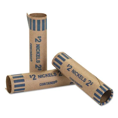 Coin-Tainer Coin-Tainer 20005 Nickel Coin Wrappers 1000/Box — product photo
